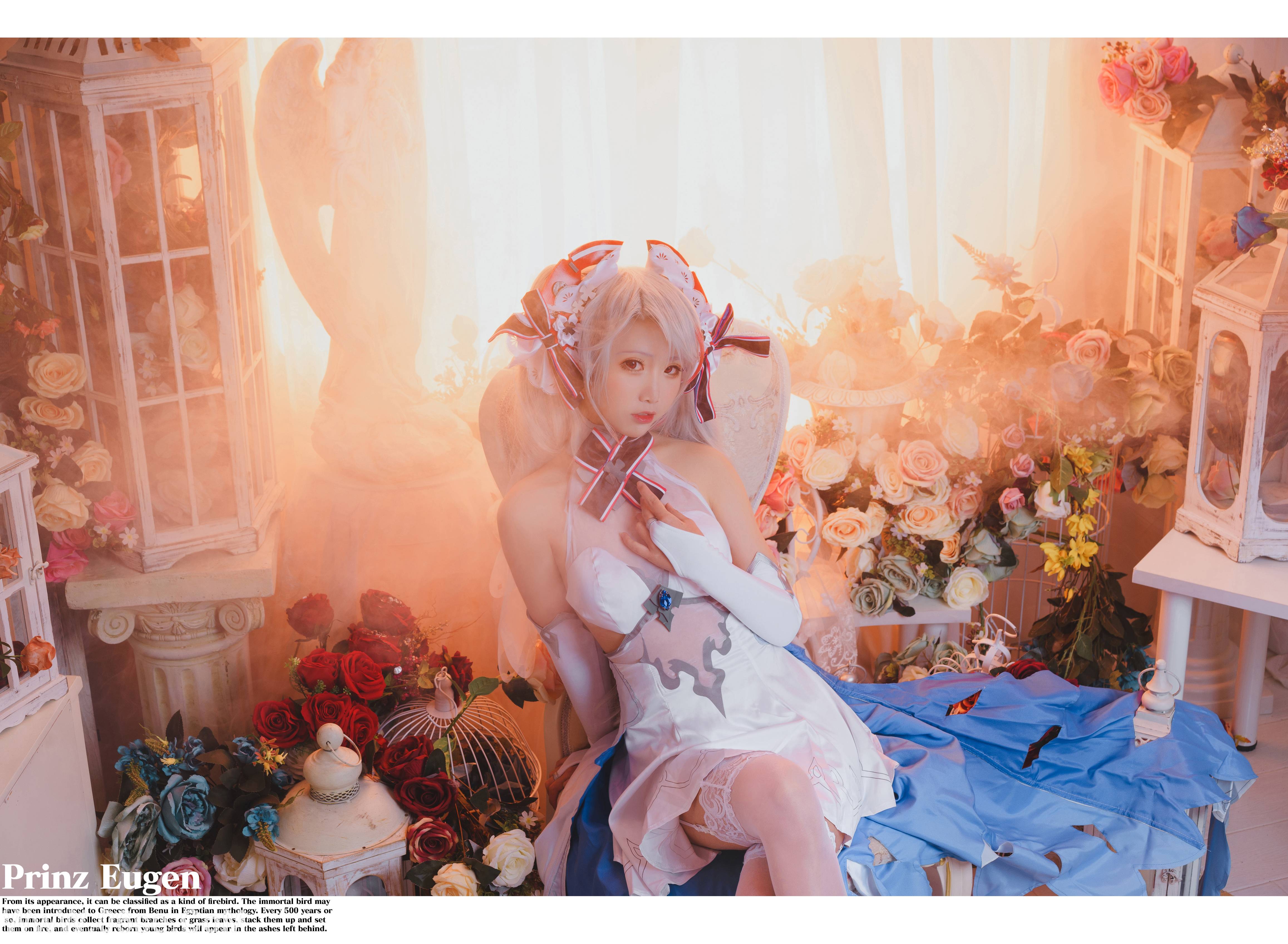 图片[6]-Coser面饼仙儿 NO.012 – 欧根花嫁[22P217M]-六色网