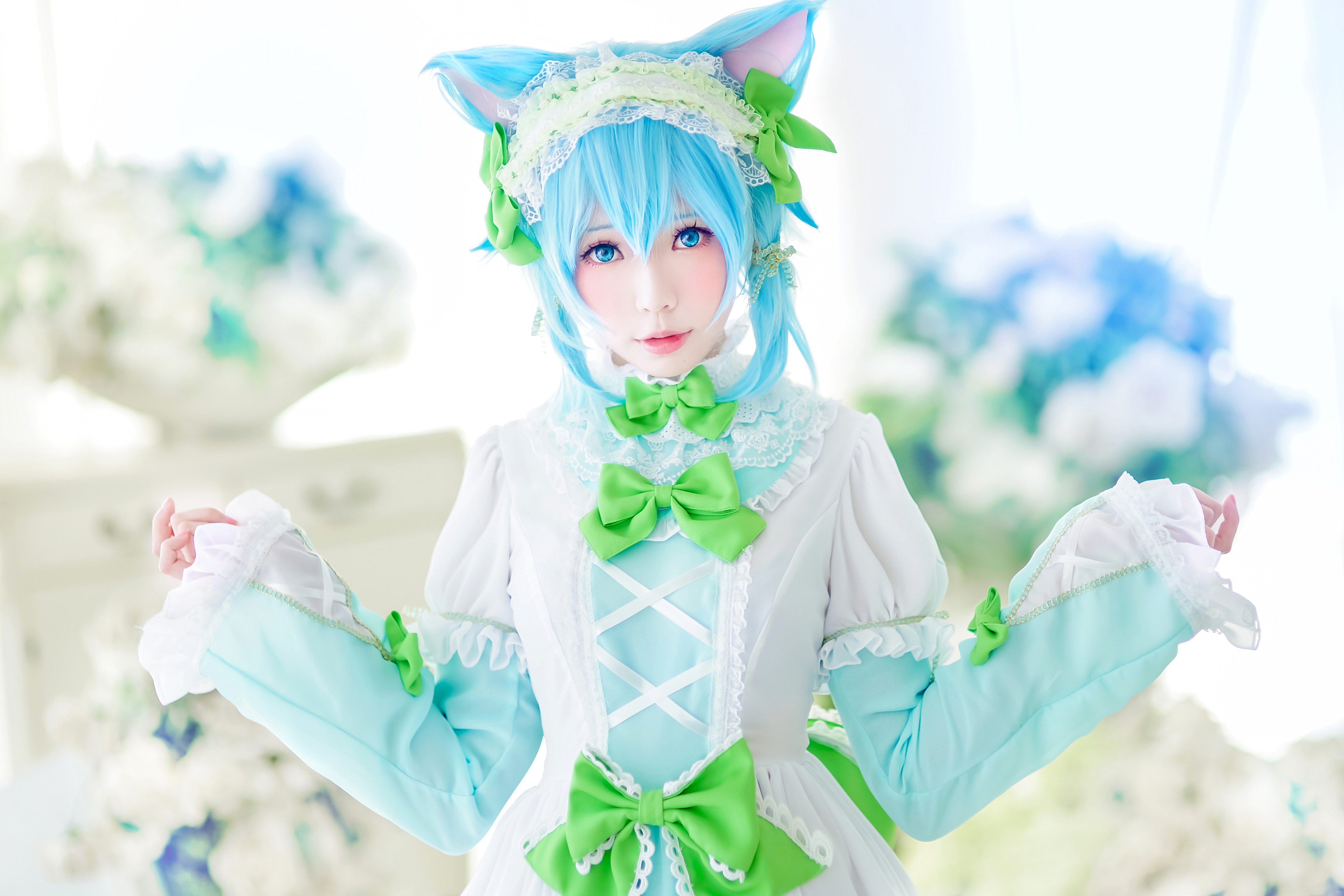 图片[14]-Ely_eee(ElyEE子) NO.042 — 猫耳下午茶[24P46M]-六色网