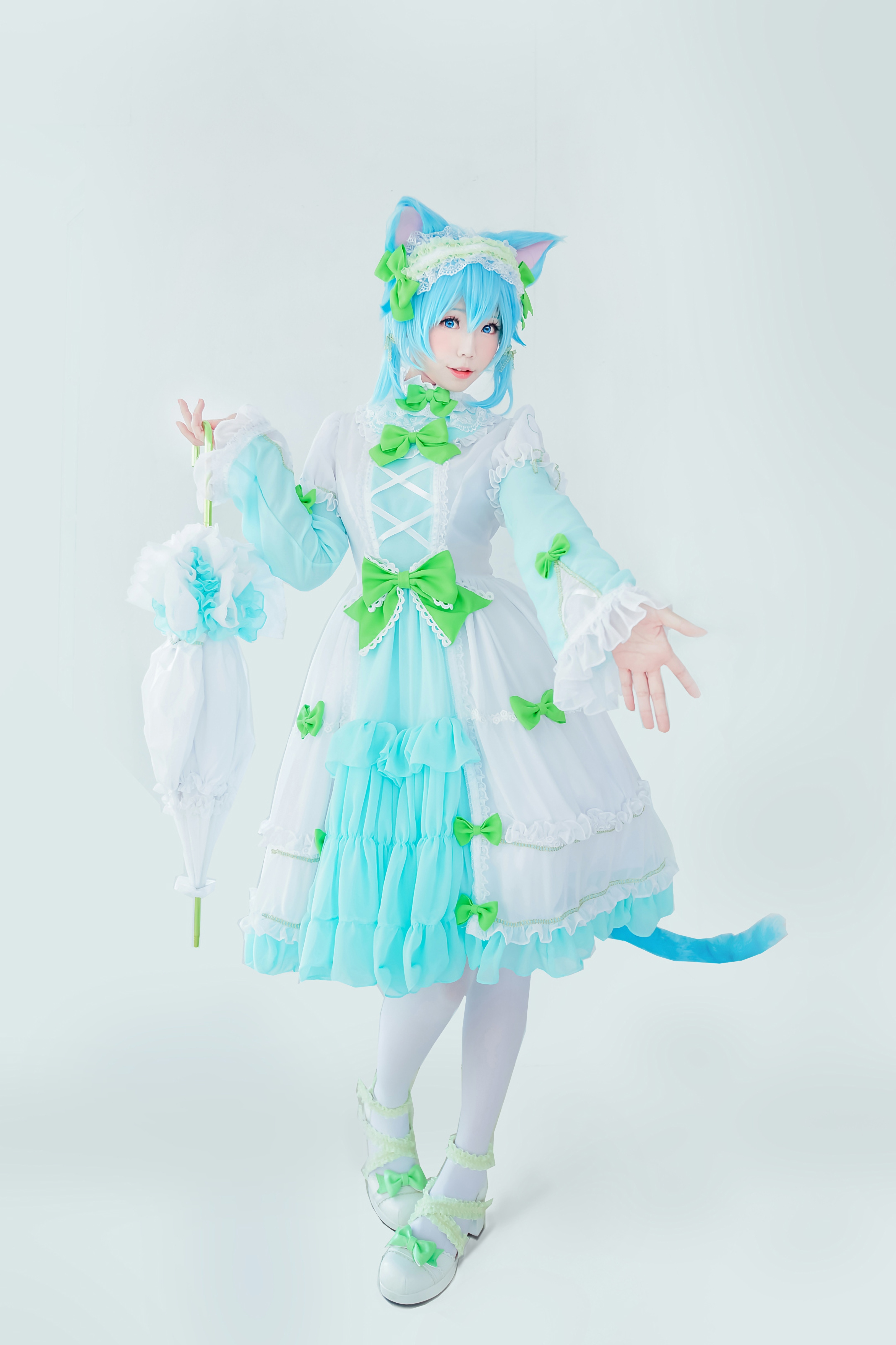 图片[4]-Ely_eee(ElyEE子) NO.042 — 猫耳下午茶[24P46M]-六色网