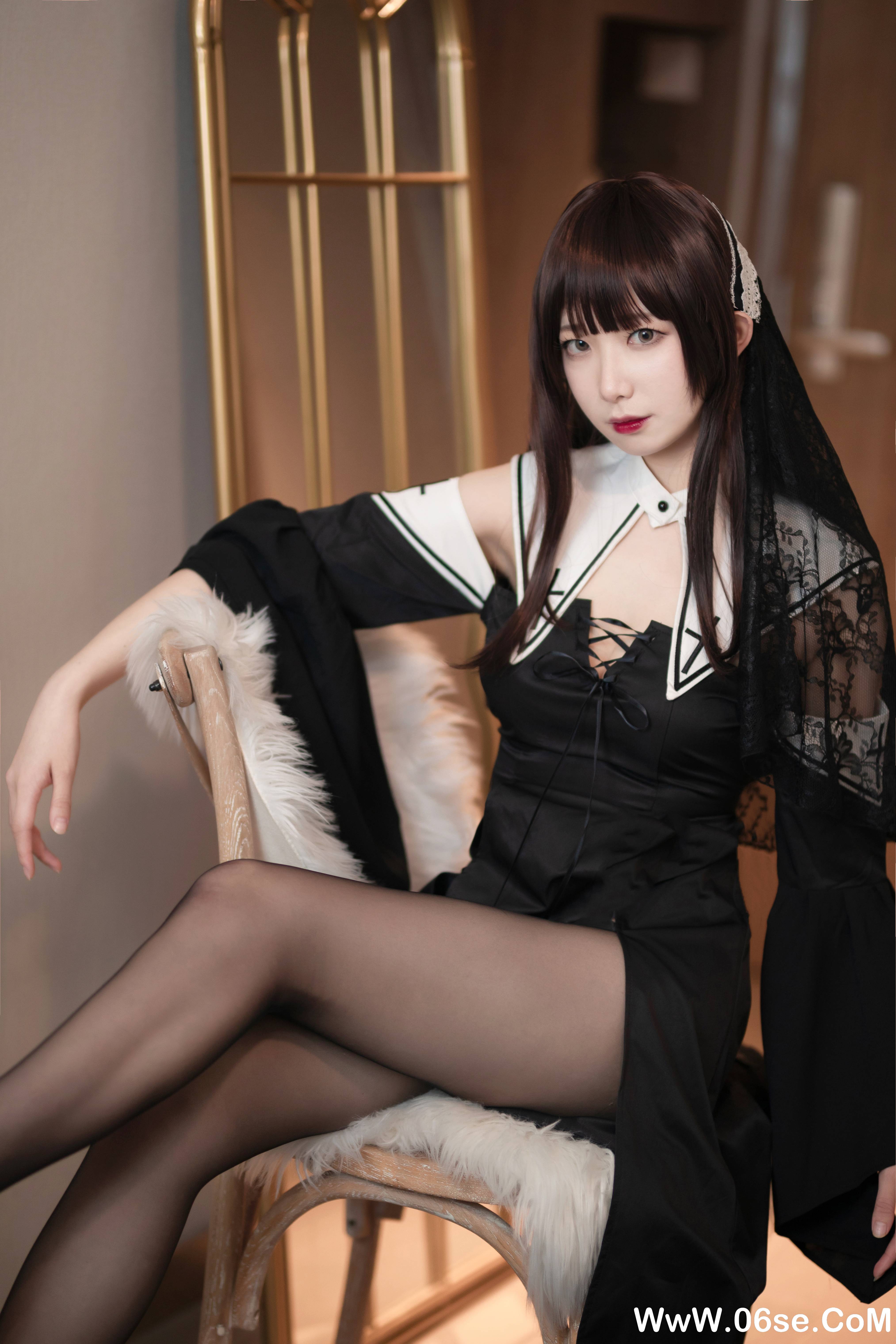 图片[31]-封疆疆v NO.011  — 黑色修女[40P512M]-六色网