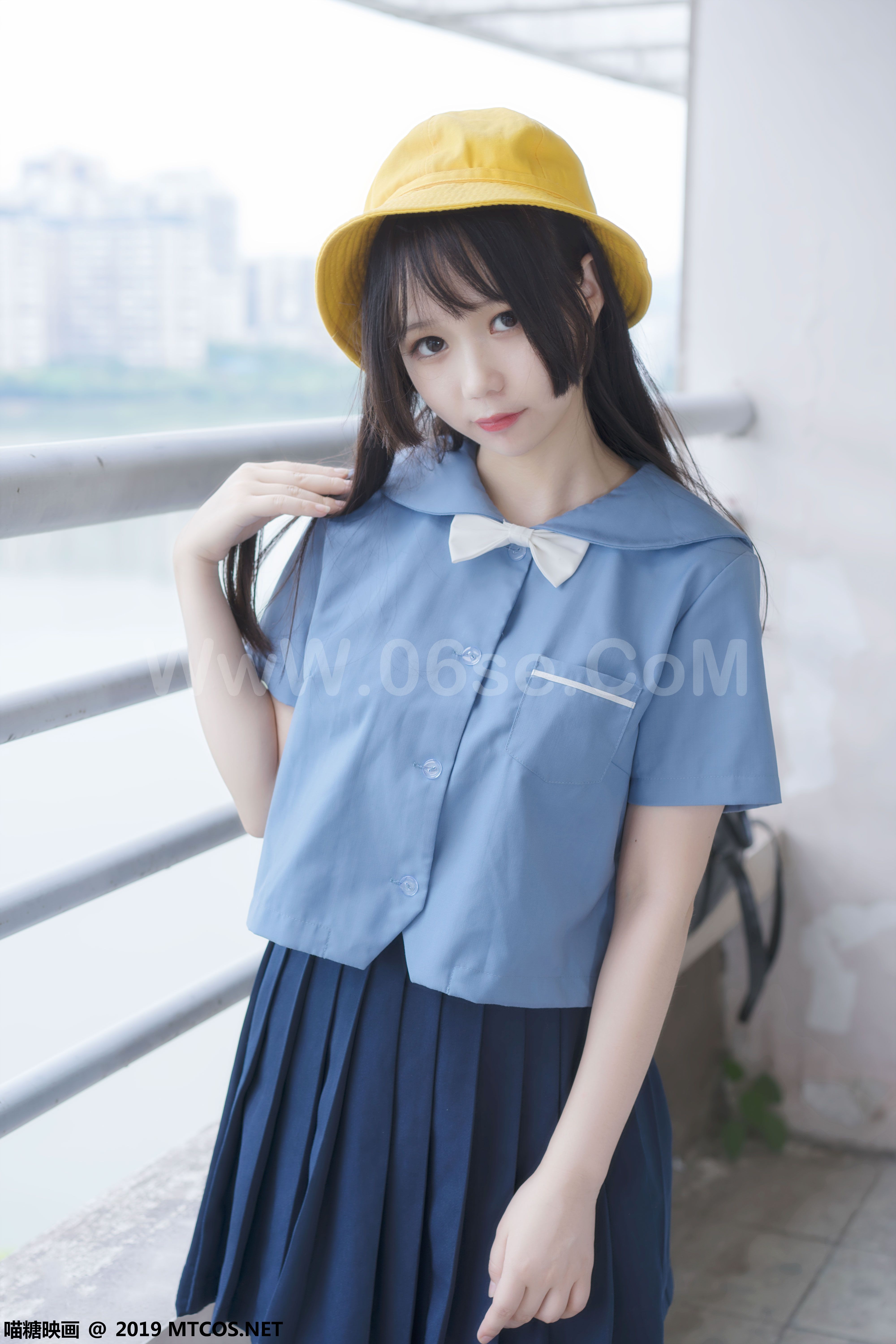 图片[20]-[MTCos] 喵糖映画 Vol.070 半度度度喵 小黄帽女孩-六色网