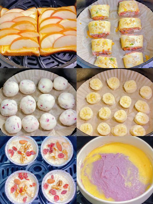儿子说,以后早餐都做这些,一周空气炸锅食谱