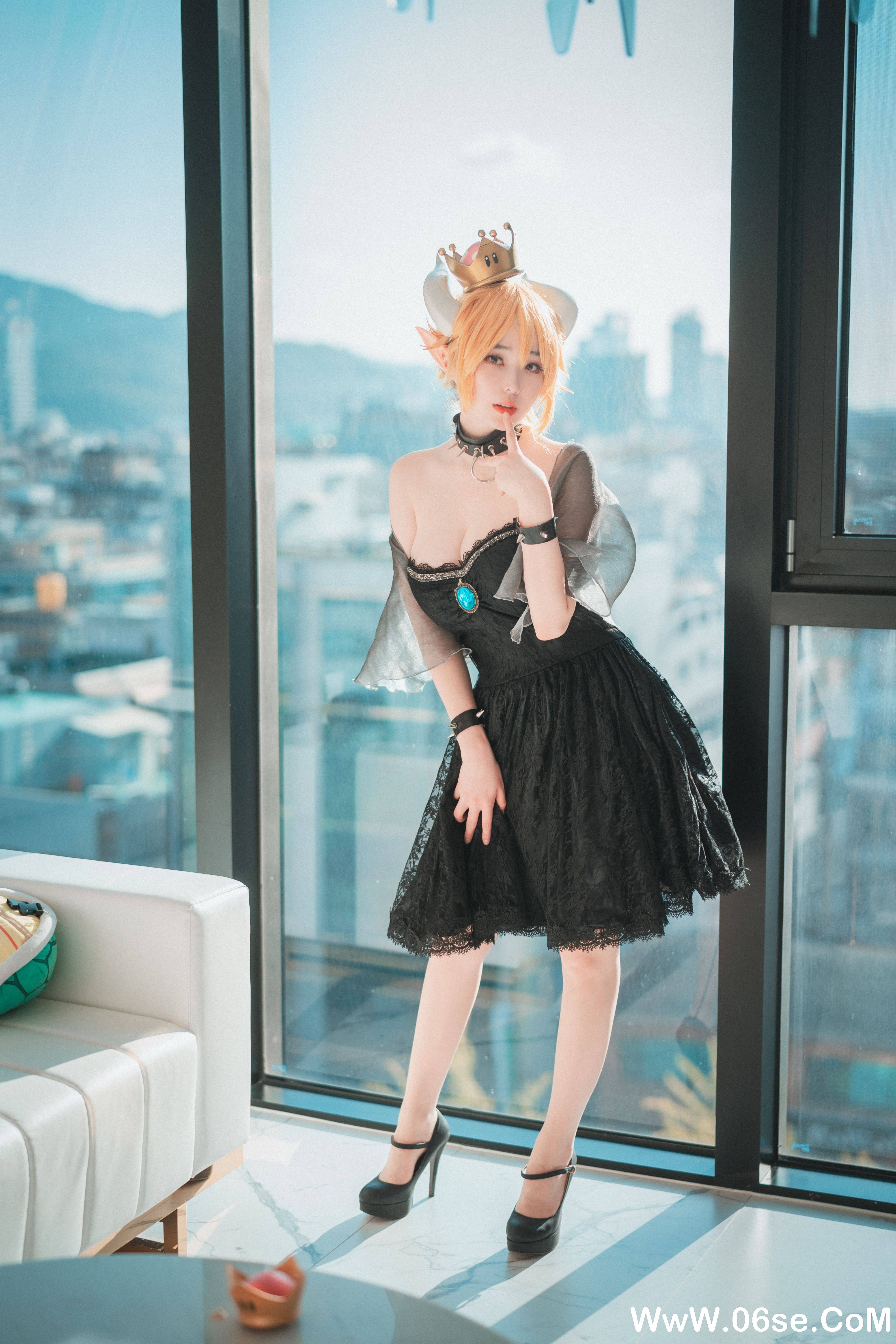 图片[21]-DJAWA – NO.044 Halloween with Bowsette [50P370M]-六色网