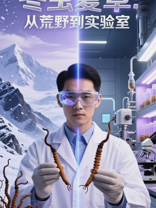 中国“冬虫夏草”的人工培植突破从“野生采集”到“实验室培养”