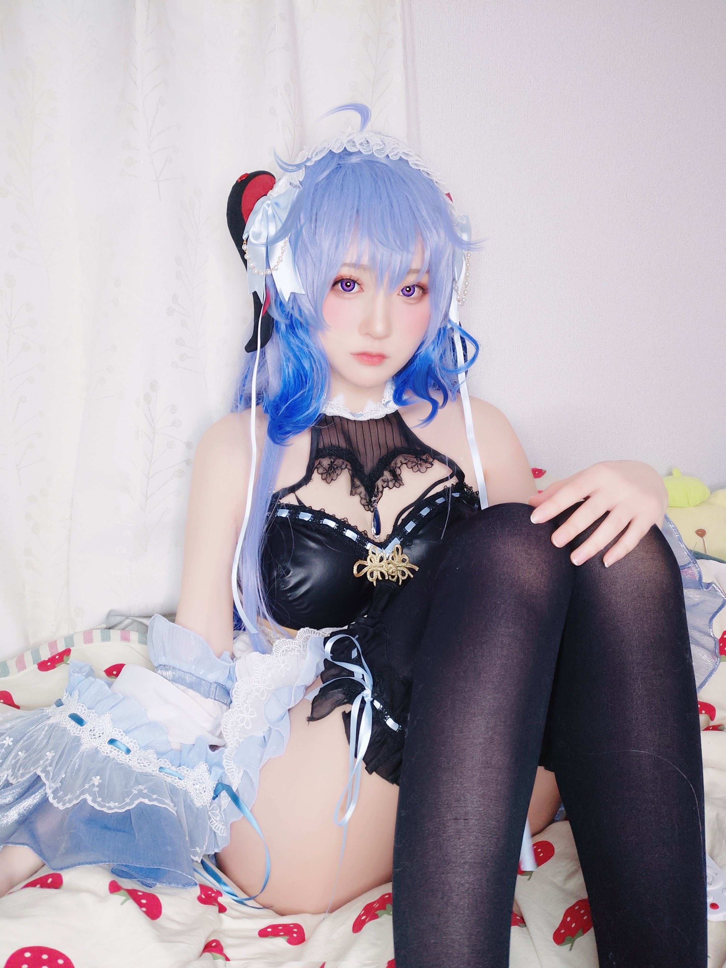 图片[24]-Yuki亭 NO.001 — 甘雨メイド [34P50M]-六色网