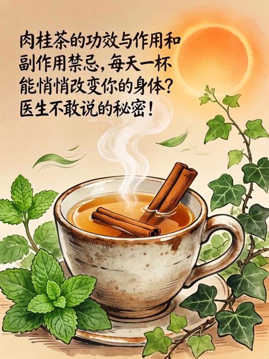 肉桂茶的功效与作用和副作用禁忌,每天一杯竟能悄悄改变你的身体?医生不敢说的秘密!