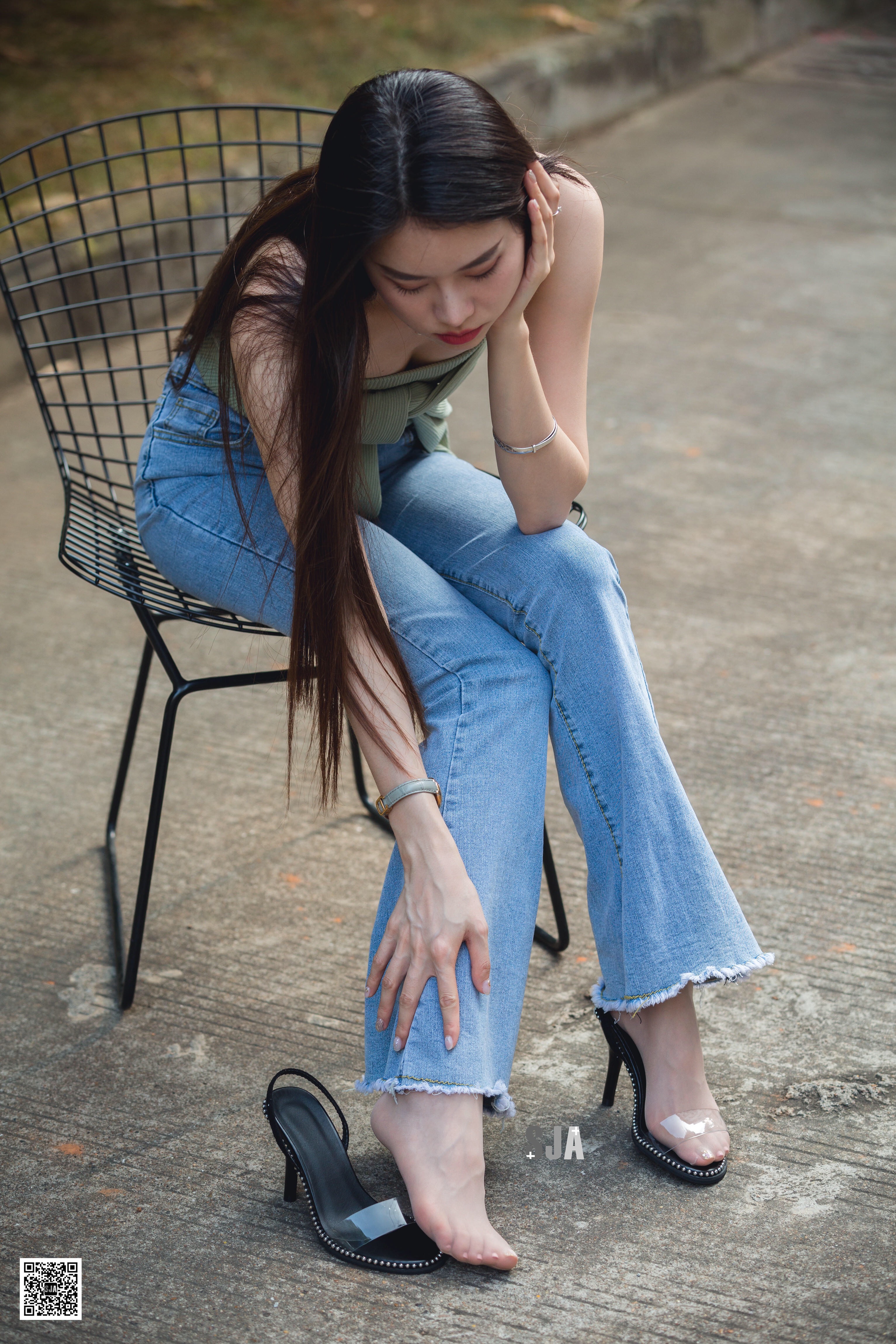 图片[16]-[SJA佳爷]闺蜜视角 NO.041 飘 [65P+113M]-六色网