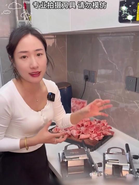 精钢切片机,1台切片机=切冻肉+切腊肉+切骨头+切鸡+切鸭+切鱼