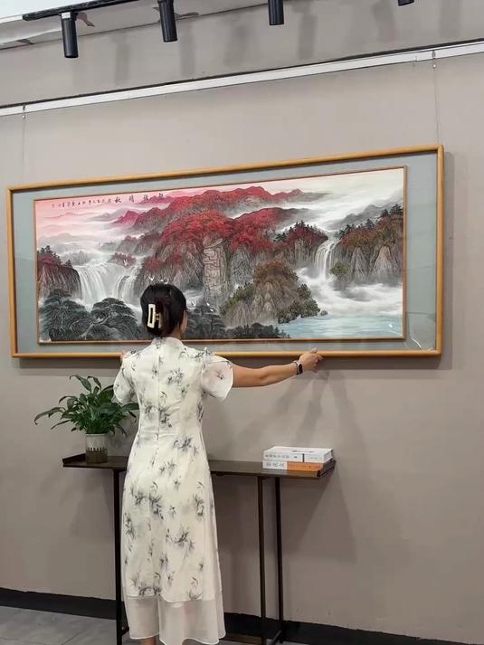 客厅办公室挂画推荐这幅鸿运当头