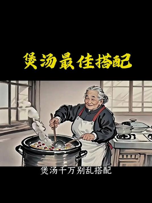煲汤最佳搭配,你知道多少