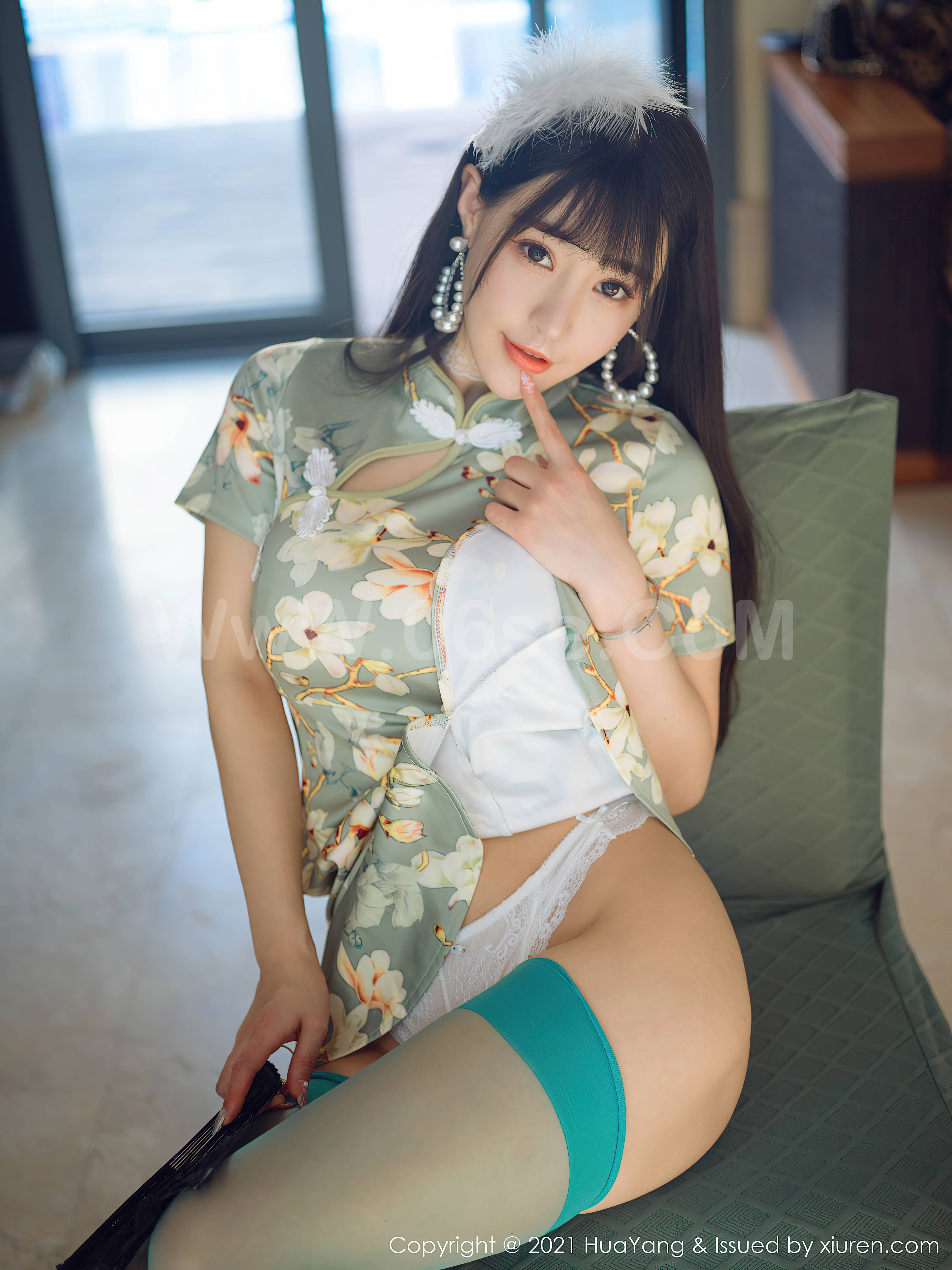 图片[24]-HuaYang Vol.390 Zhu Ke Er (朱可儿Flower)-六色网