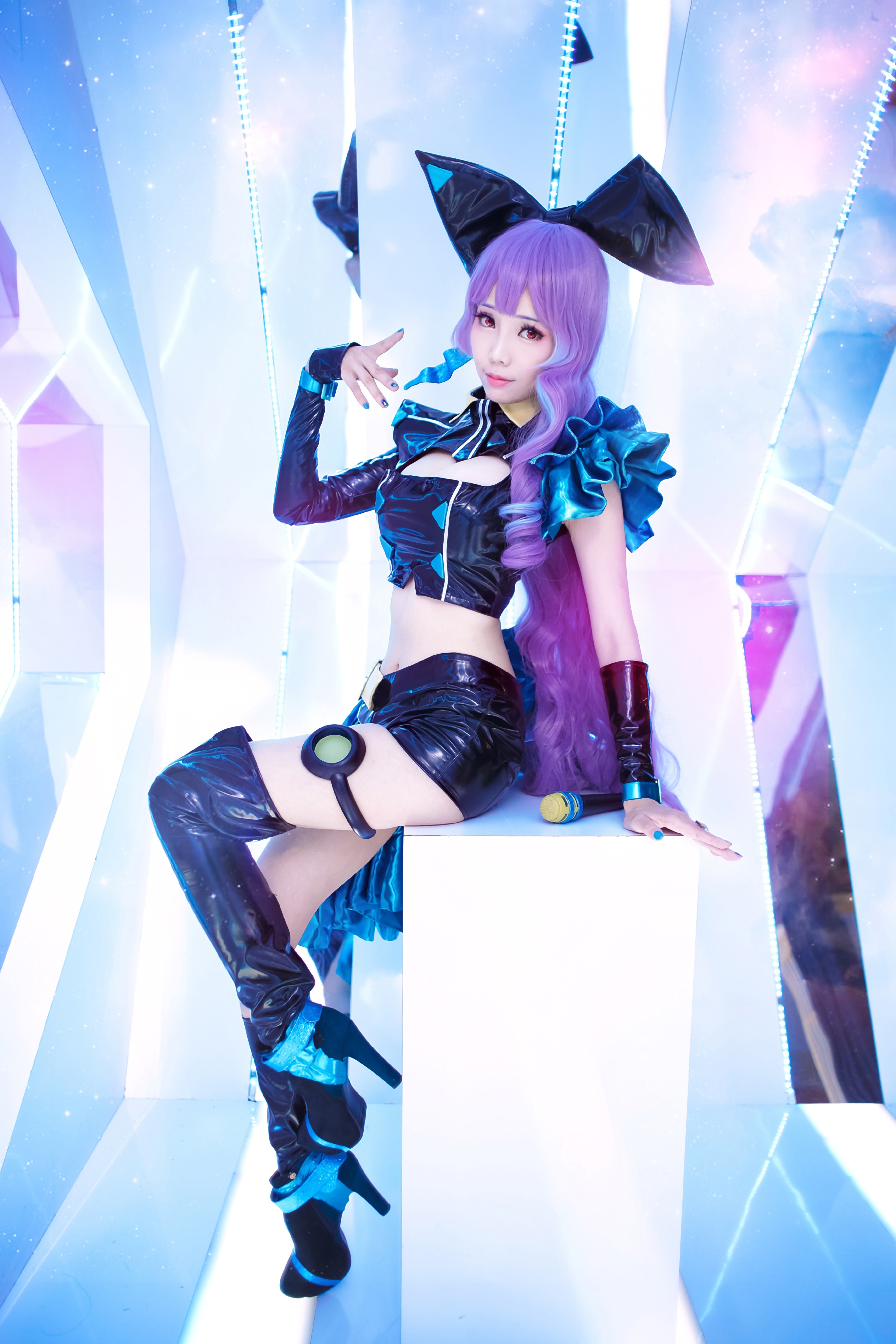 图片[7]-Ely_eee(ElyEE子) NO.052 — 电音打歌服[9P16M]-六色网