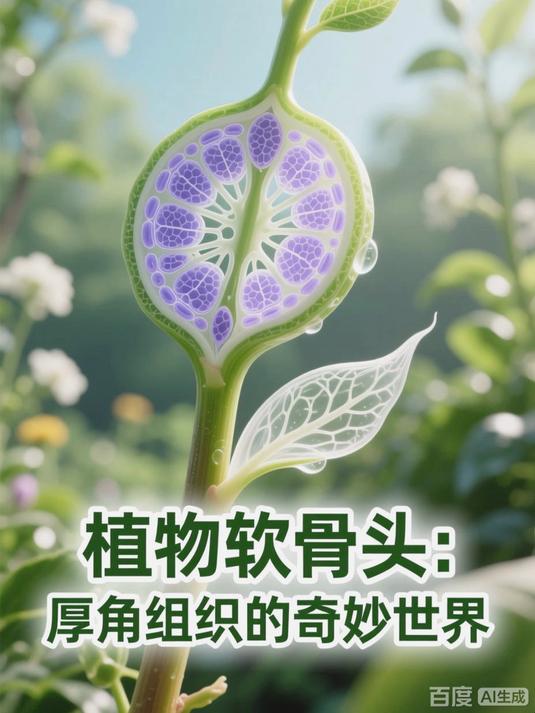 为什么植物的厚角组织具有一定的延展性？