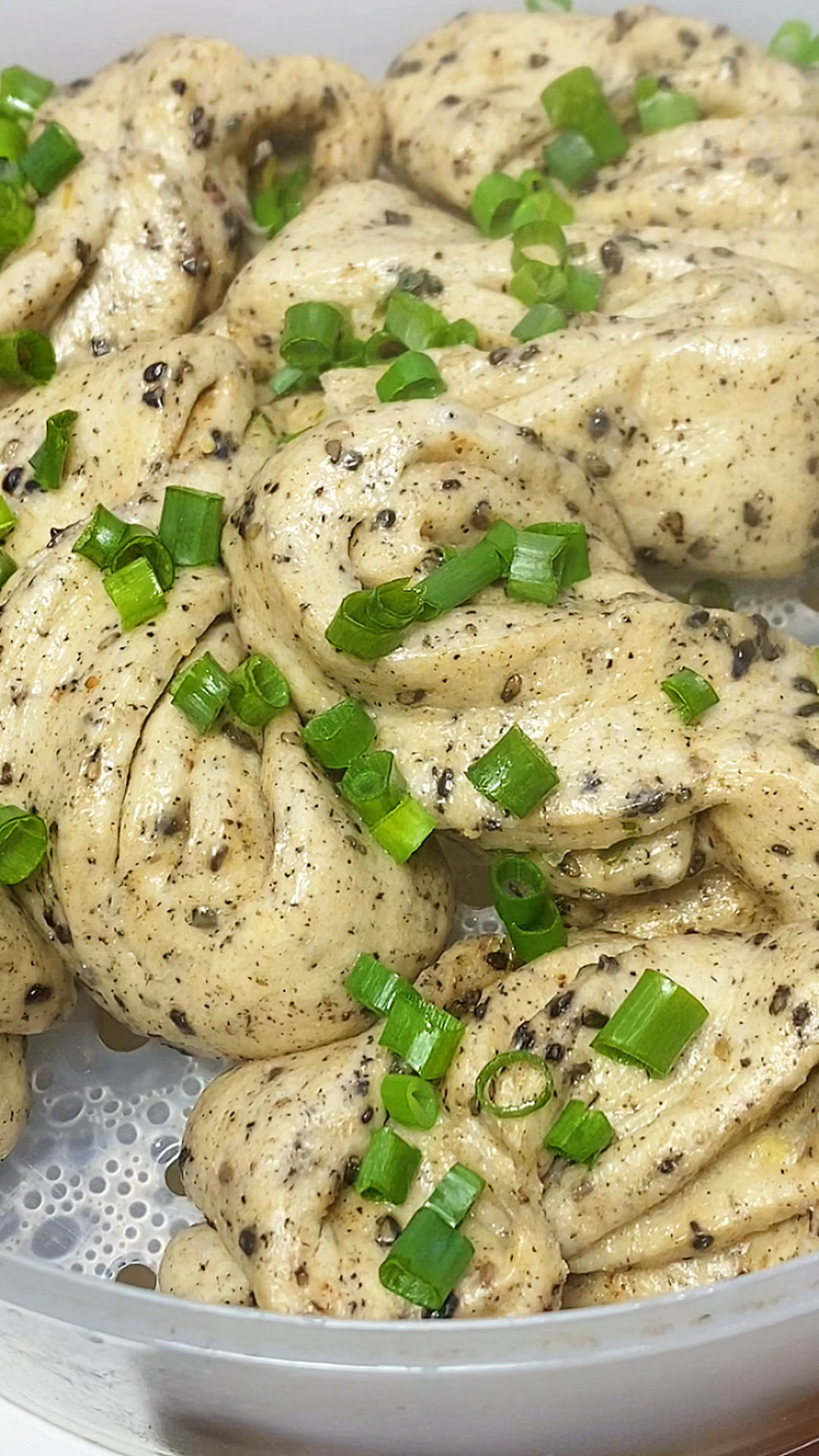 这个真正的手工全麦花卷,真的特别好吃