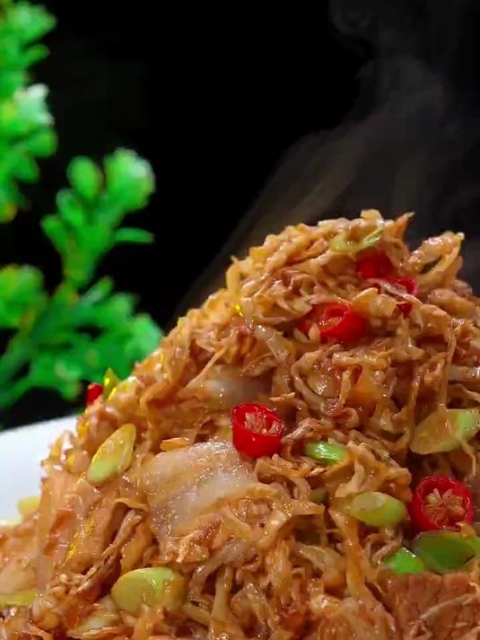 卜包菜炒肉