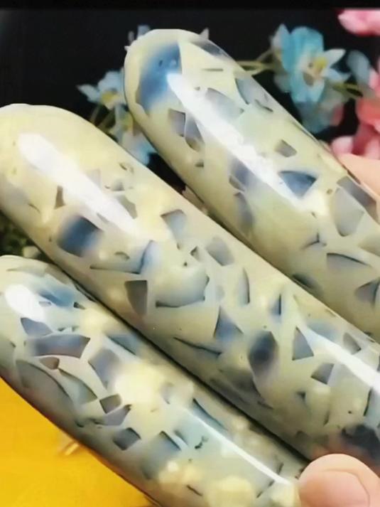 过年在家灌点皮冻蔬菜肠吧!像山水画一样漂亮