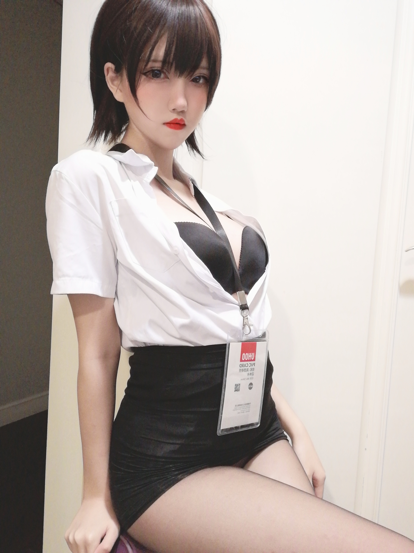 图片[4]-阿薰kaOri NO.002 – 黑丝OL[45P188M]-六色网