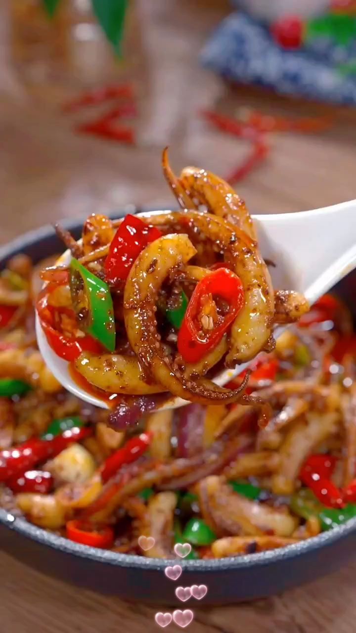 做不出干锅鱿鱼丝味道,跟我这样做色香味俱全好吃又下饭