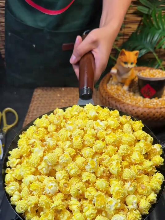 教你在家做出爆米花