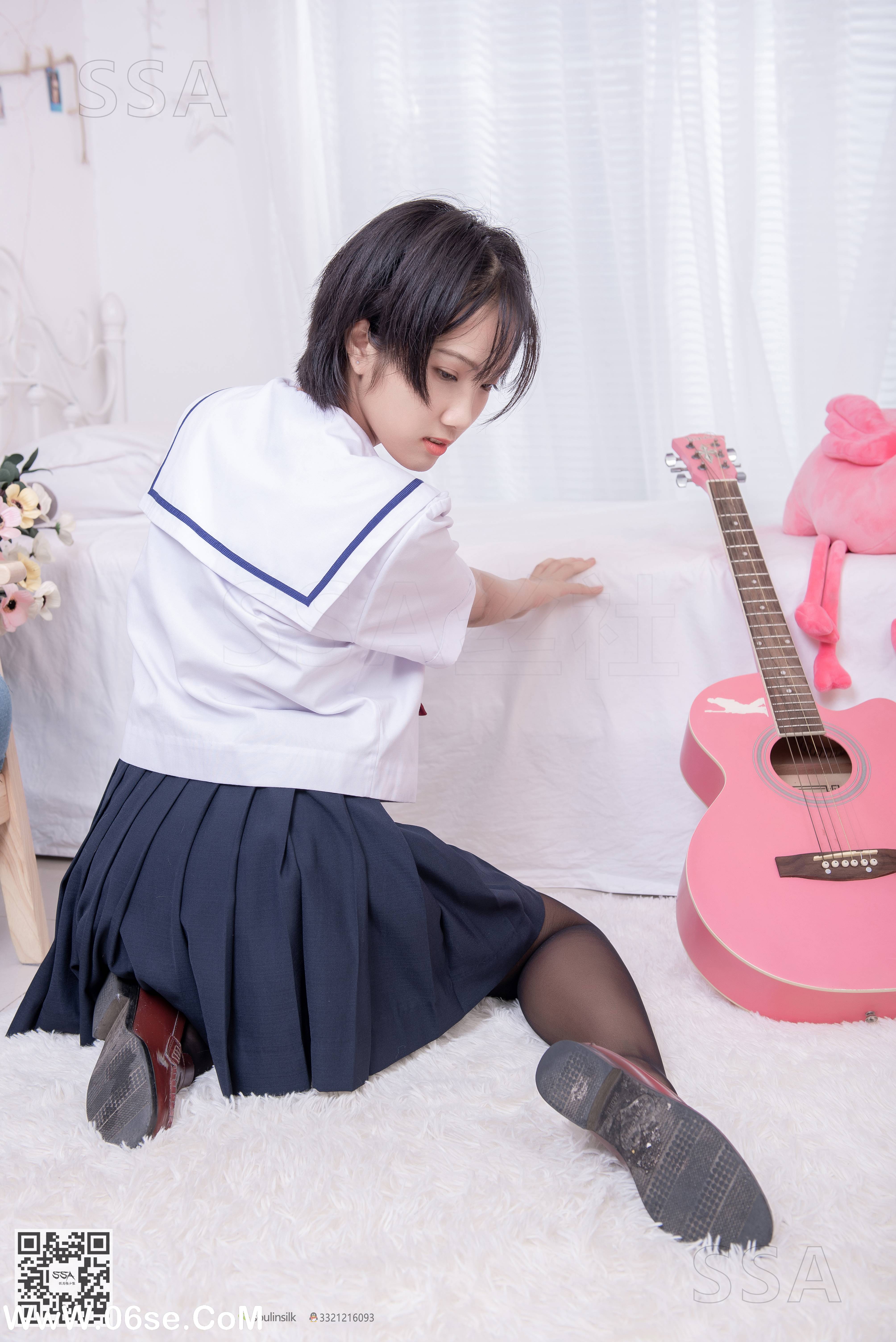 图片[58]-[SSA丝社] NO.169 小佩 JK制服黑丝[148P1.68G]-六色网