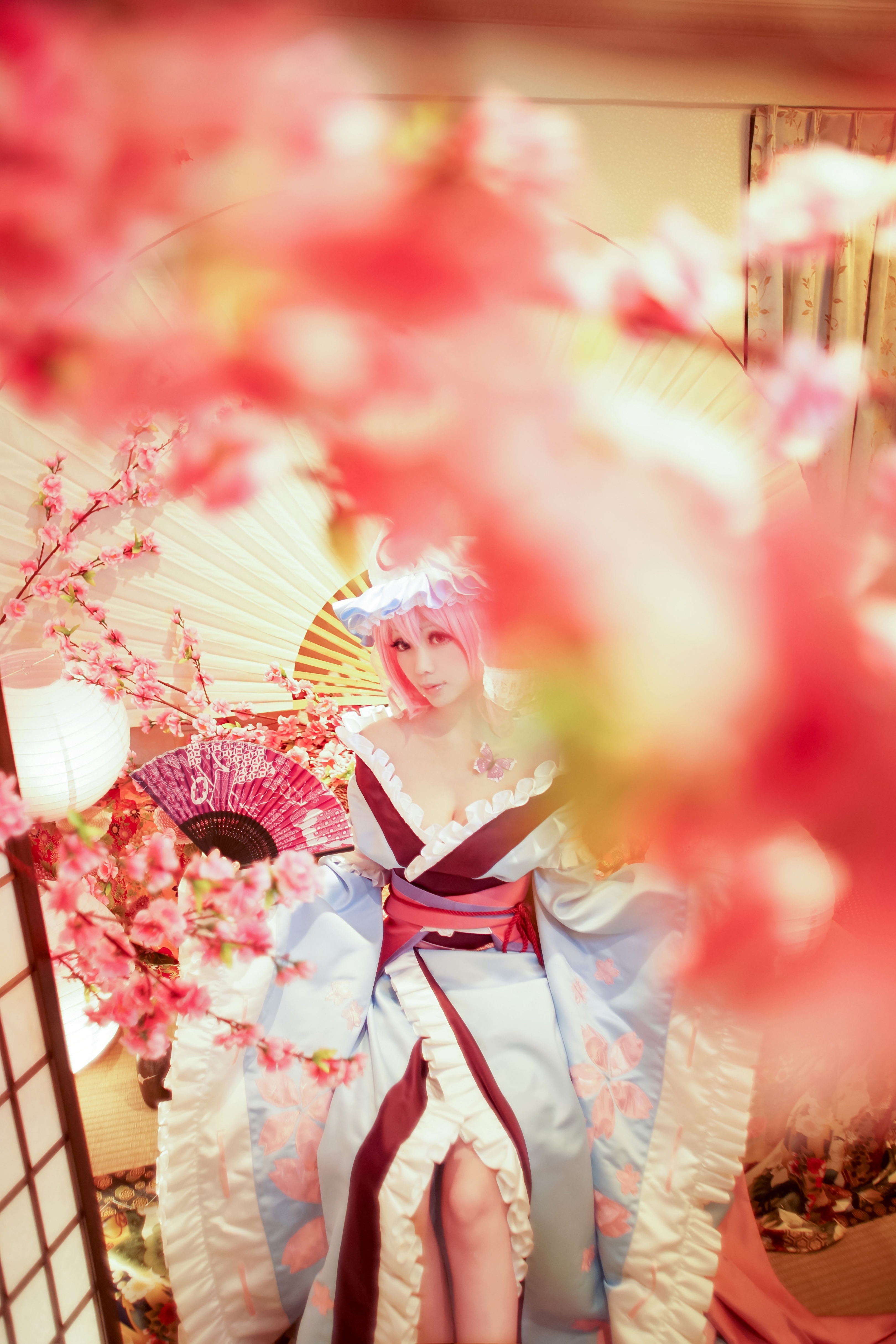 图片[41]-Ely_eee(ElyEE子) NO.058 — 西行寺幽々子[89P215M]-六色网