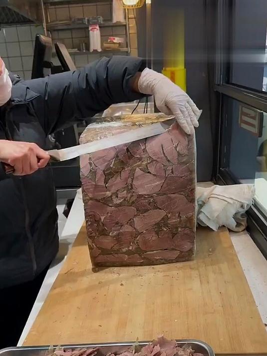 河南特产小车牛肉,一口下去满嘴都是肉香味