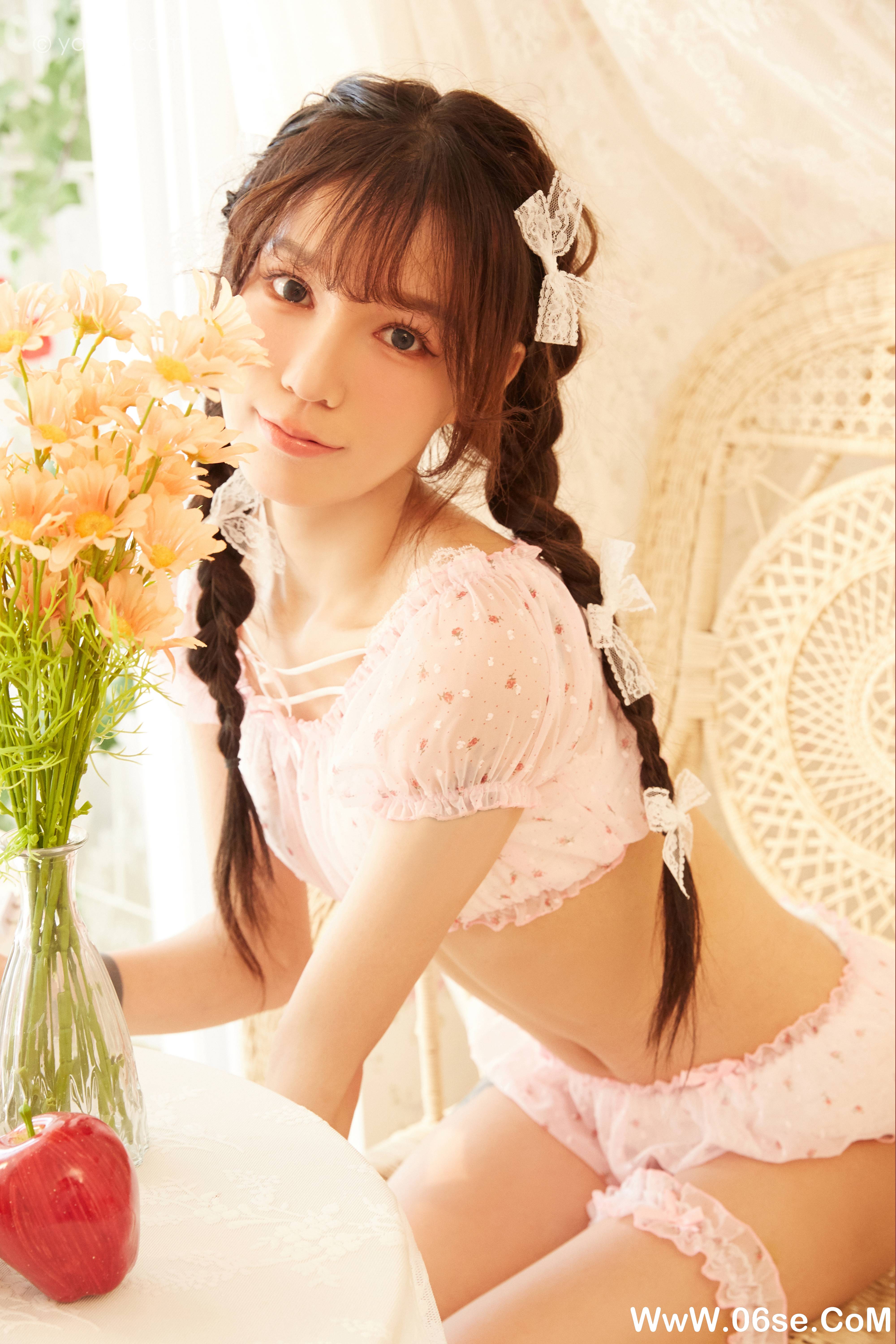 图片[42]-[YALAYI雅拉伊] 2021.10.14 NO.847 文婧《如花》[41+1P694M]-六色网