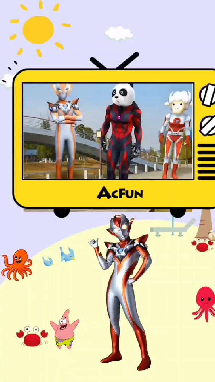 奥特曼带上头套,你还能认出来是谁吗