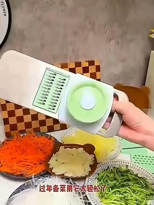 多功能家用切菜刨丝神器,切土豆丝顺手,便宜还好用!