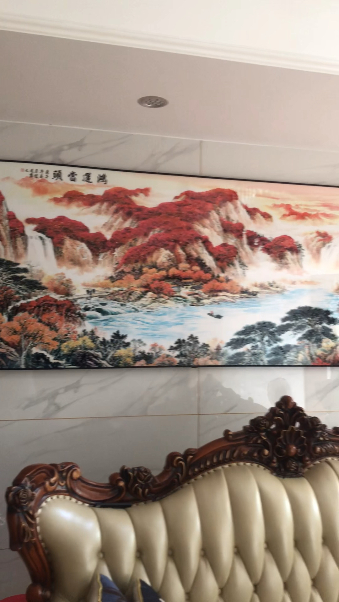 晶瓷画 鸿运当头