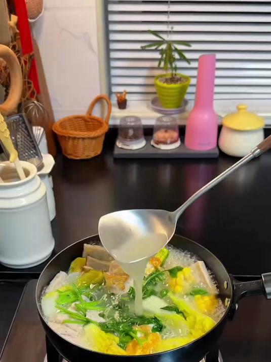 年前清肠|来上一锅干净好吃易做的水煮菜～