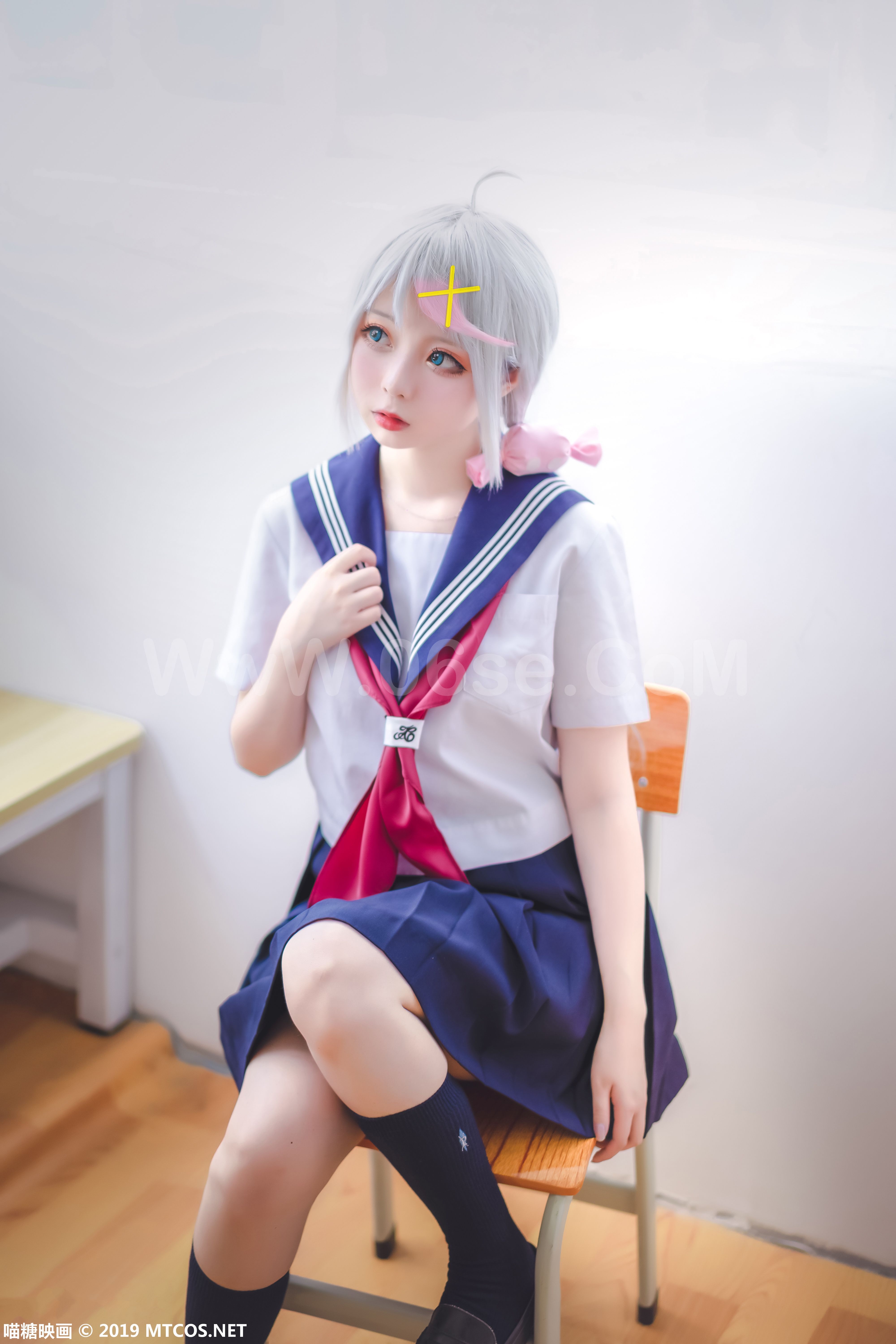 图片[24]-[MTCos] 喵糖映画 Vol.058 嶋葵 甜心小萝莉-六色网