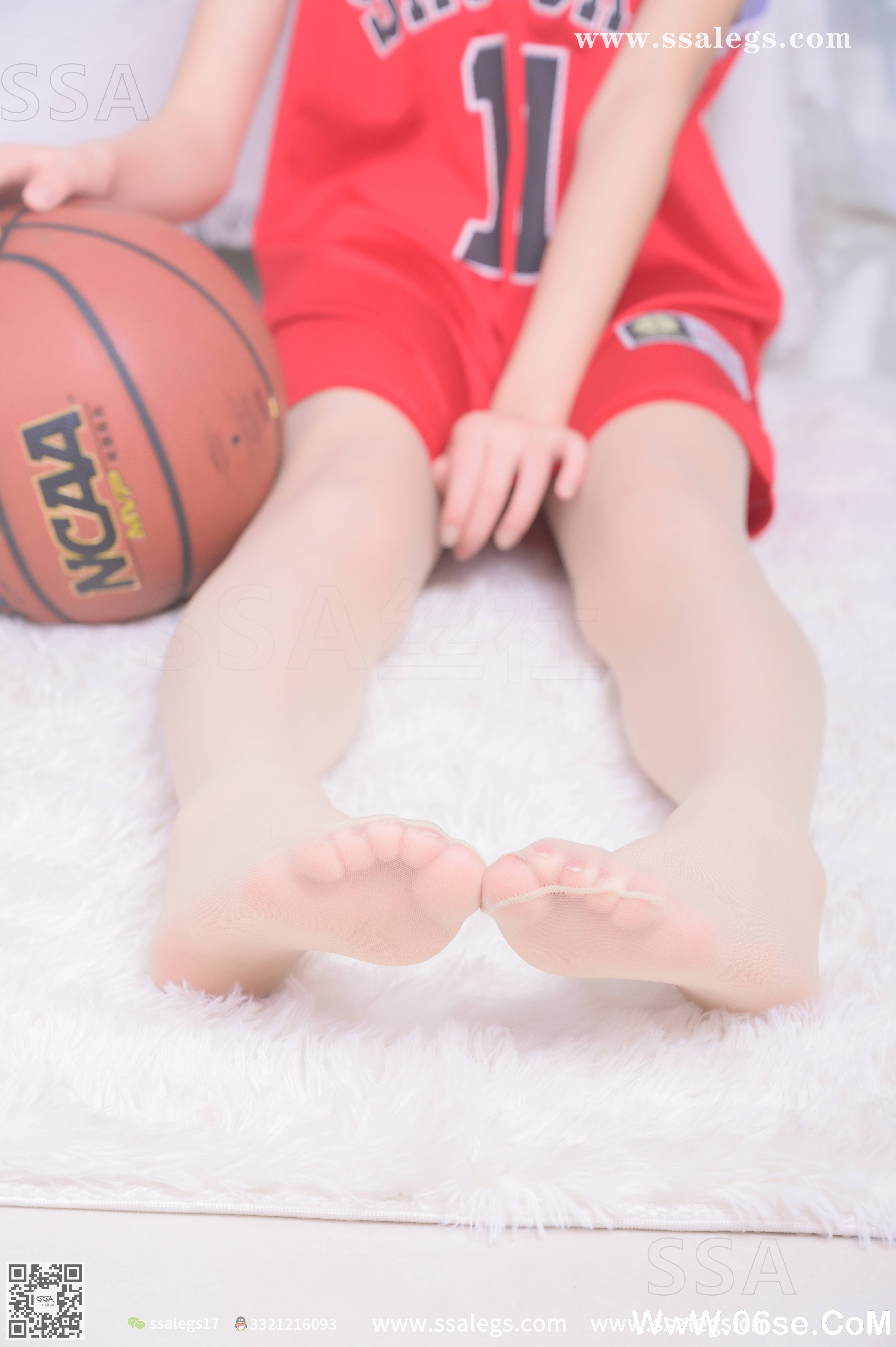图片[44]-[SSA丝社] NO.325 素素小姐姐放假在家穿丝袜陪你玩篮球(下)[127P1.38G]-六色网