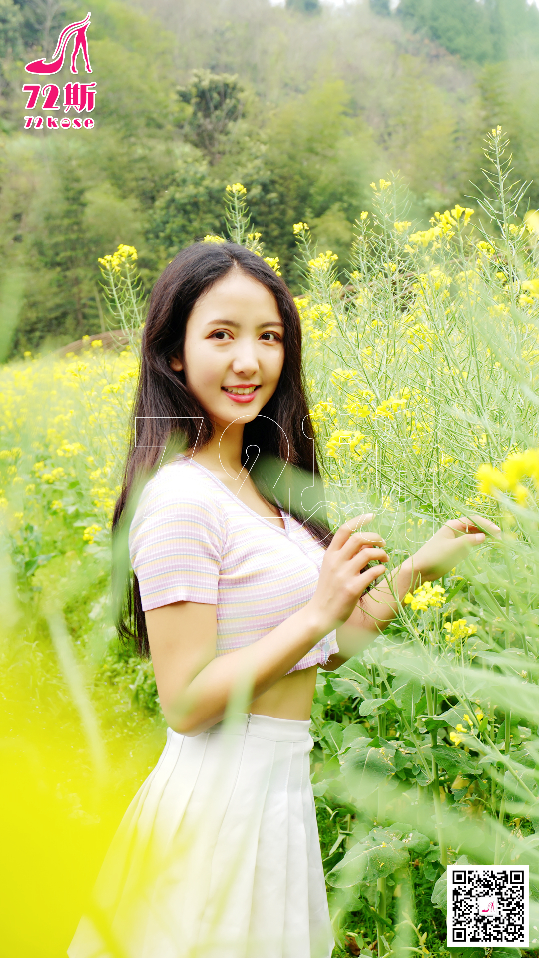 图片[2]-[72斯]丝足写真 NO.013 油菜花[30P68M]-六色网