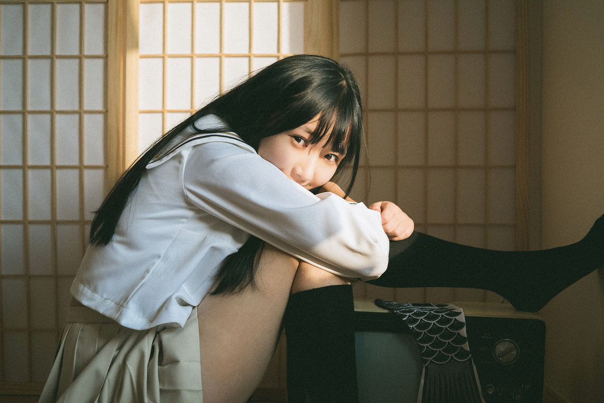 图片[20]-晴日下的美少女-六色网