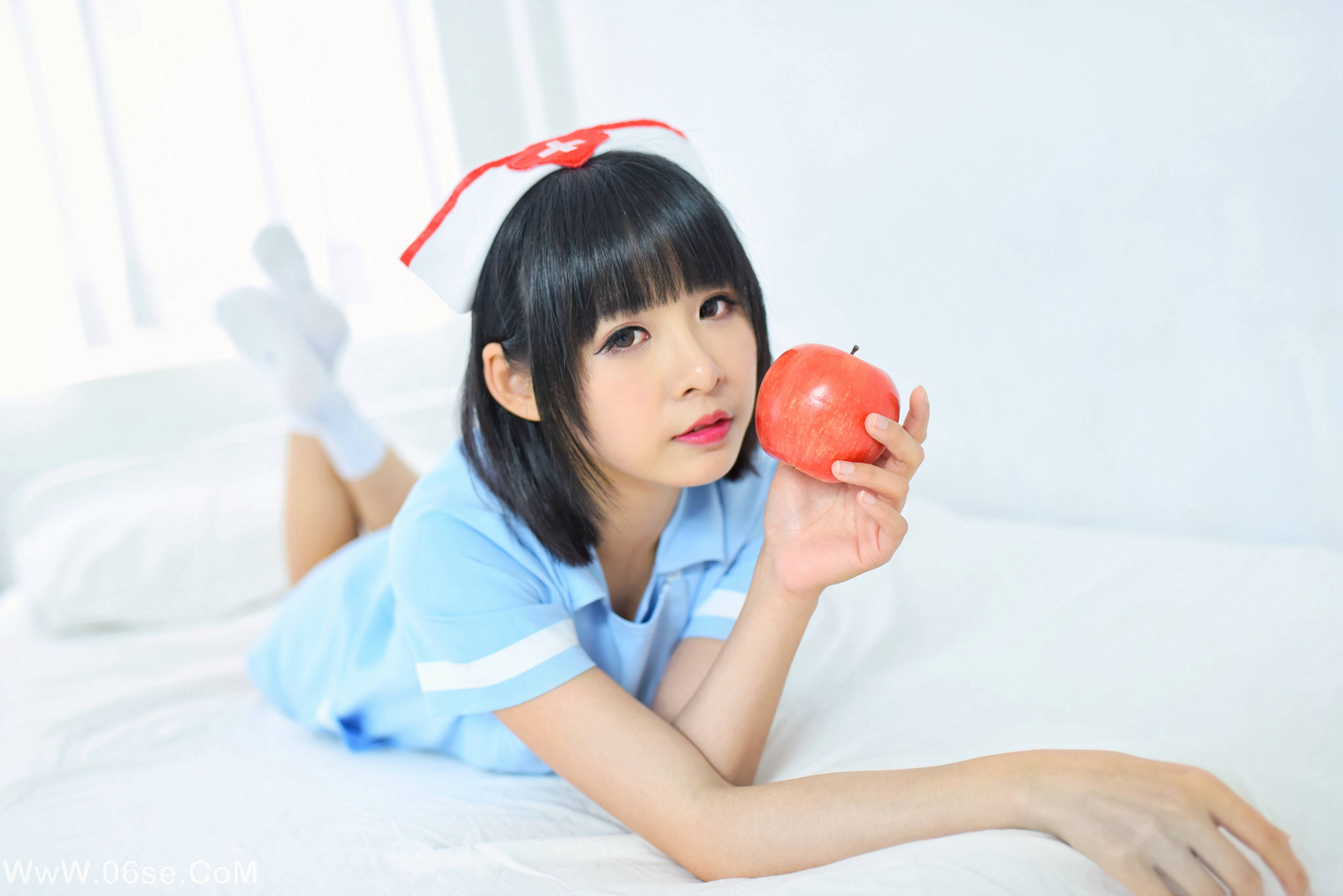 图片[21]-制服の女生 NO.004 海琳 护士与女仆[40P224M]-六色网