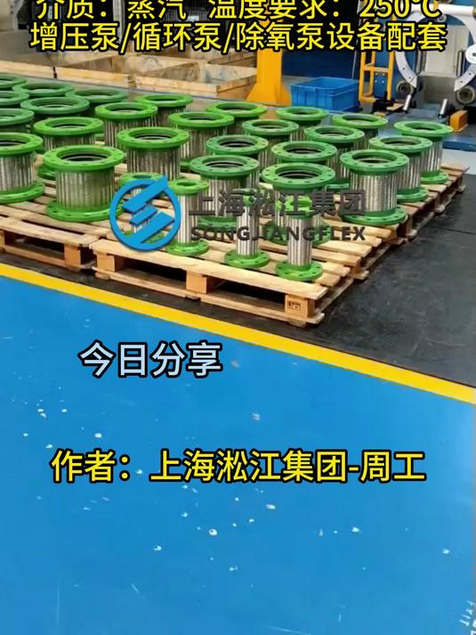 蒸汽增压泵设备配套JTW型不锈钢金属软管