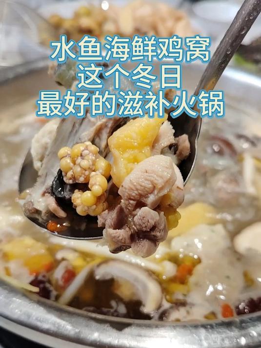 水鱼海鲜鸡窝,这个冬日最好的滋补火锅