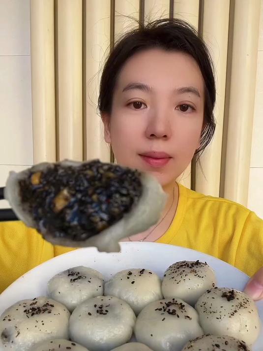吃播日常 自制汤圆 黑芝麻汤圆