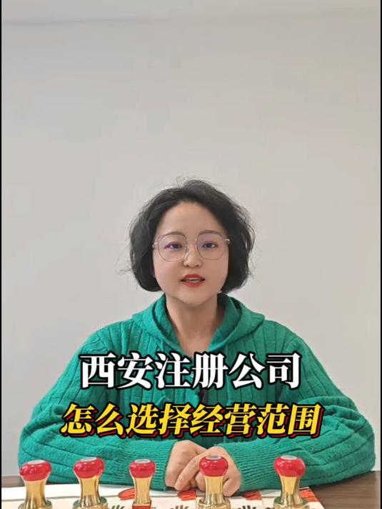 办理西安公司营业执照时,公司经营范围如何填写?