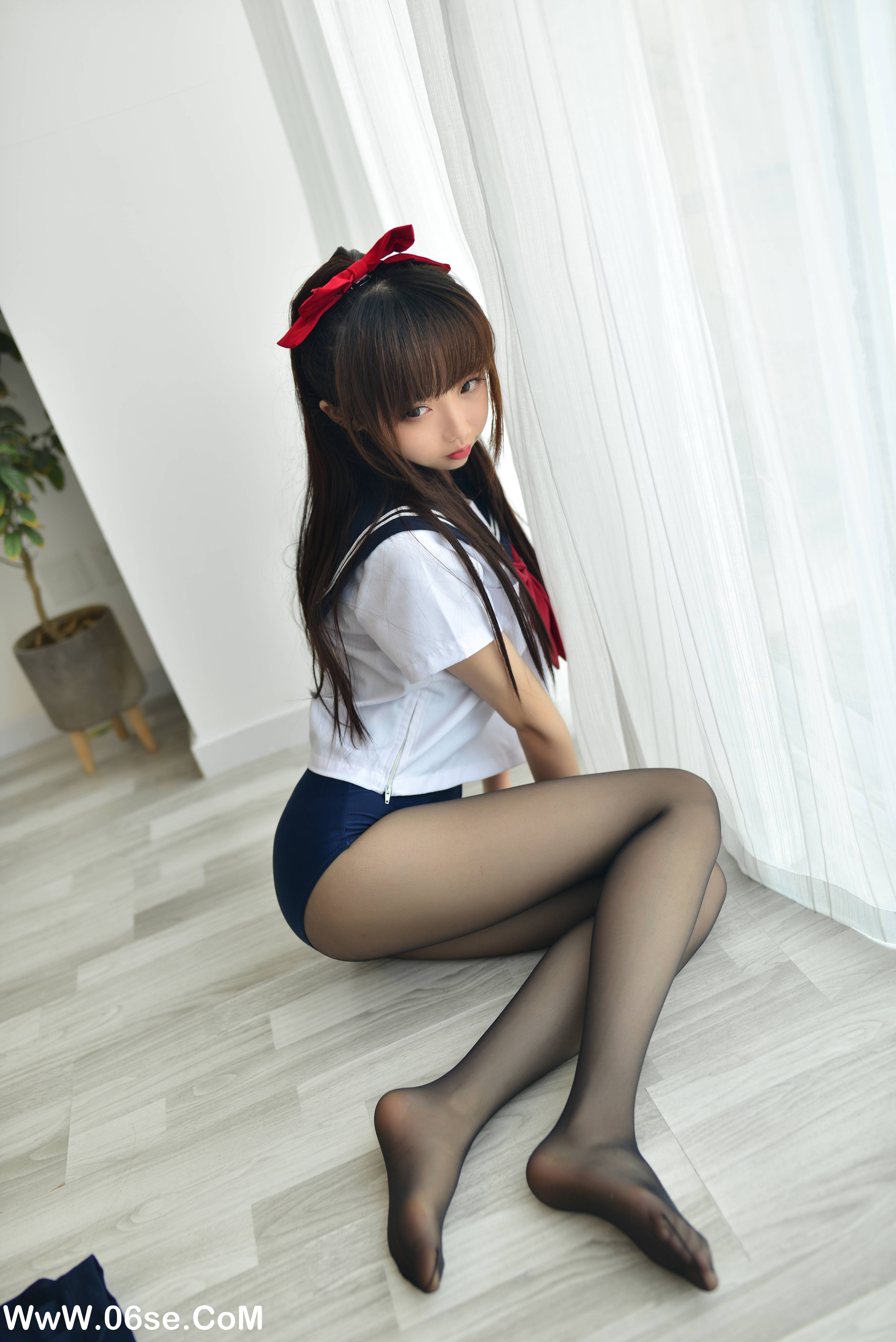 图片[38]-Cos小姐姐雪琪 NO.041 – 黑丝JK死库水 [46P392M]-六色网