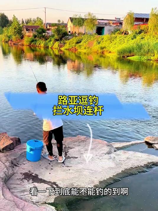 路亚逗钓鲫鱼鲤鱼定点逗钓