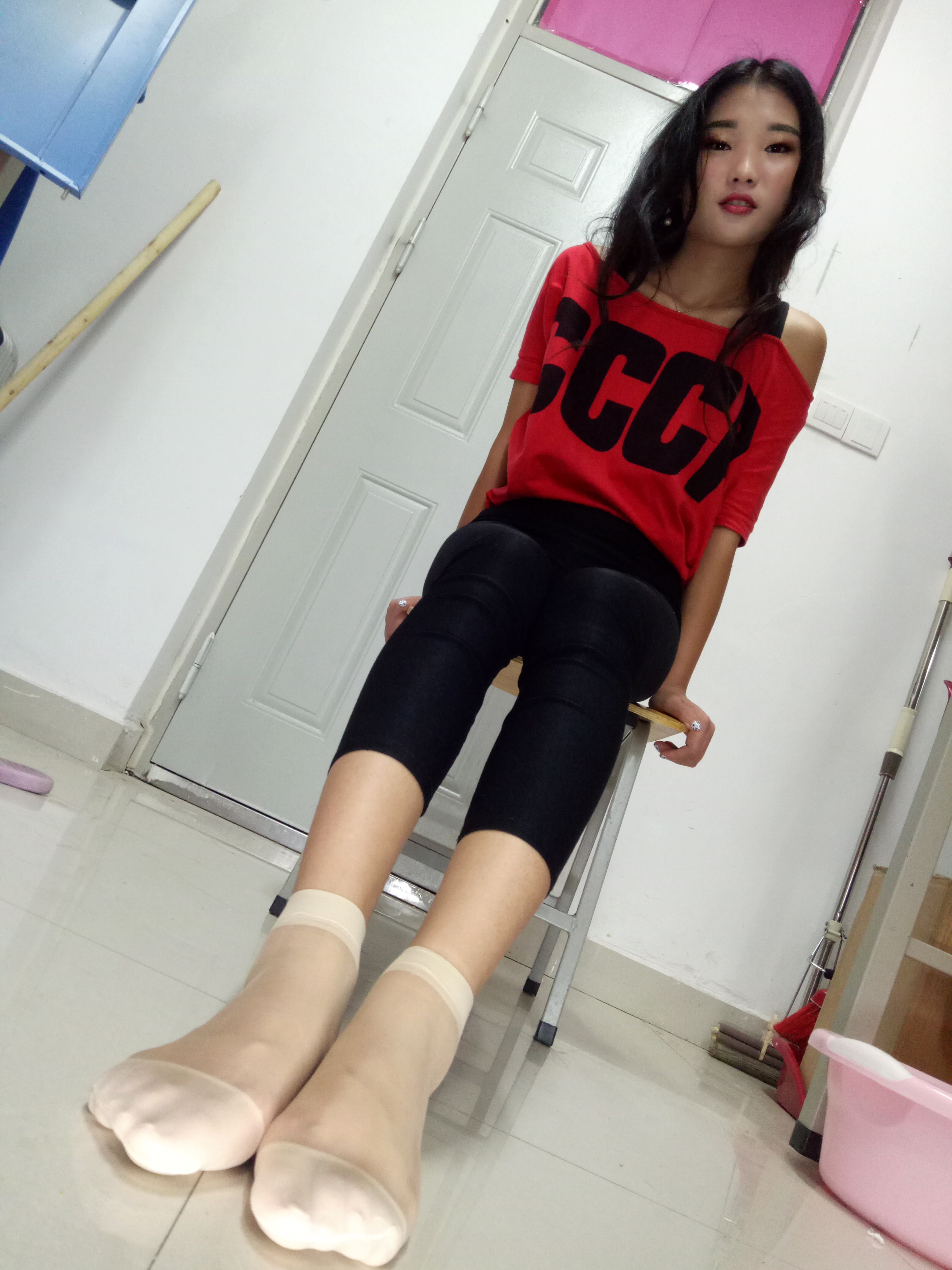 图片[20]-学妹校园寝室短丝系列037期 秦瑾&王莉莉[126P395M]-六色网