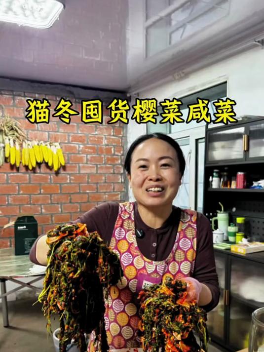 樱菜咸菜像我这么做嘎嘎好吃