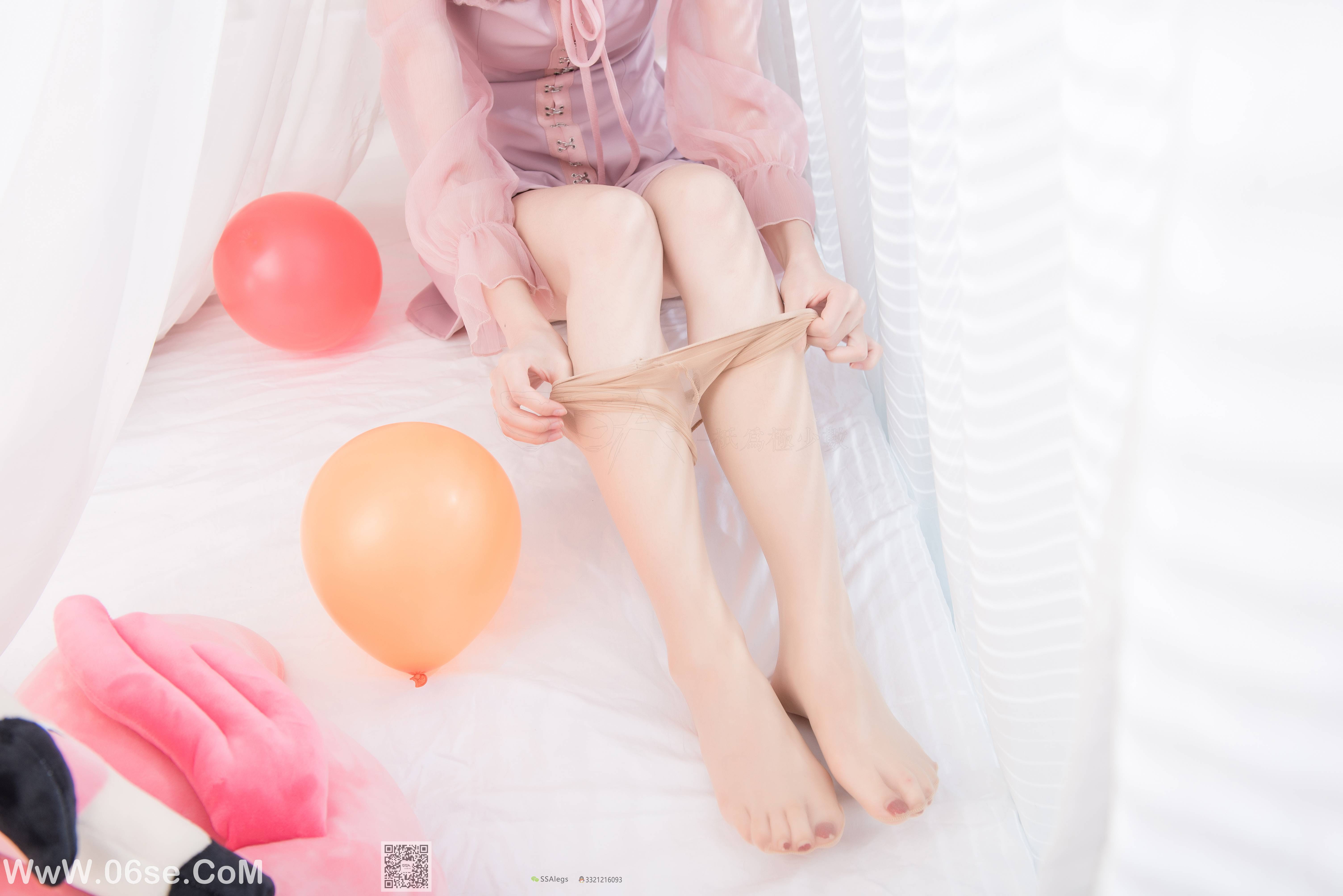 图片[8]-[SSA丝社] NO.027 琪琪 肉色开档丝袜 清纯美女的诱惑[99P887M]-六色网