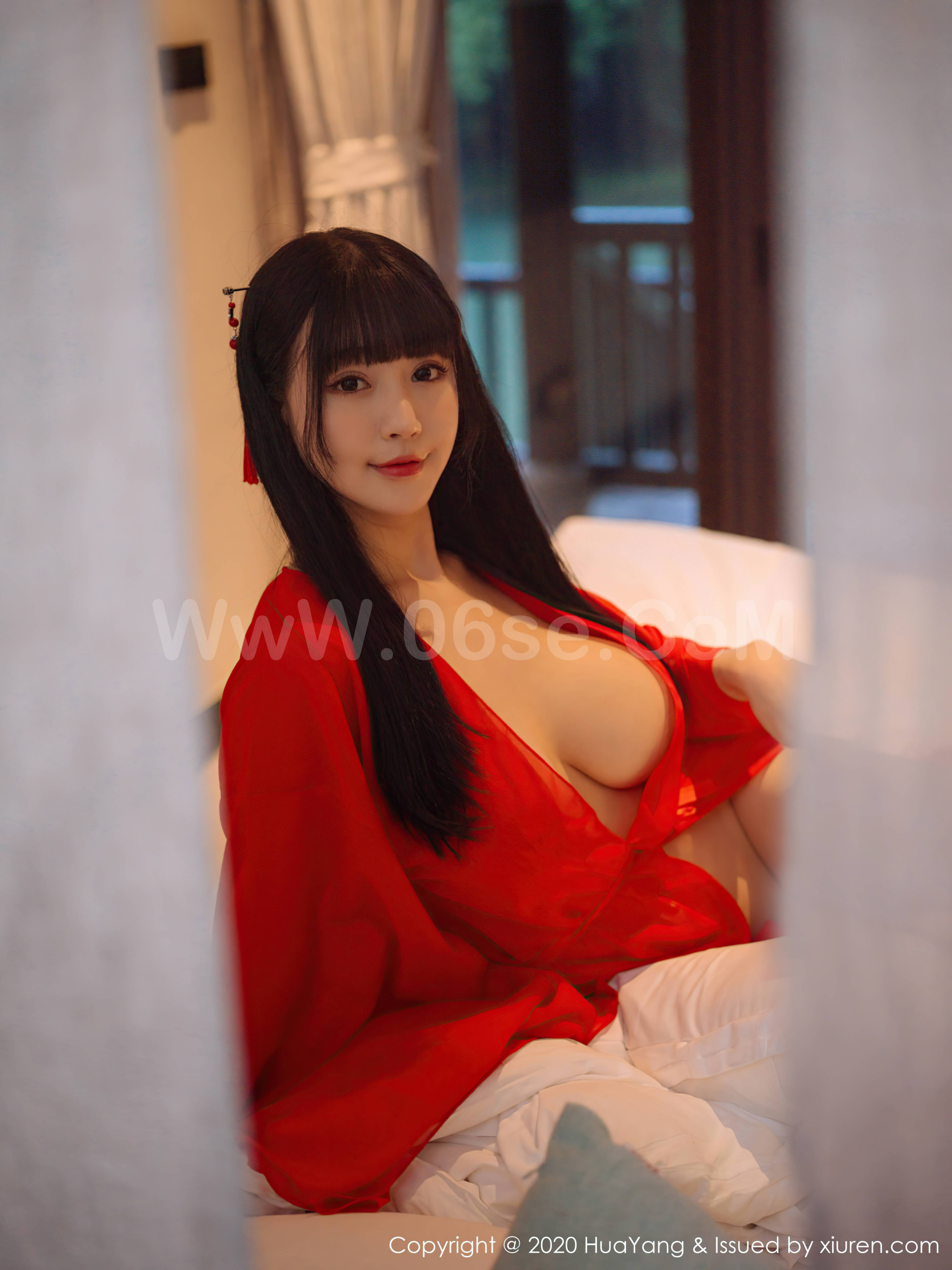图片[47]-HuaYang Vol.310 Zhu Ke Er (朱可儿Flower)-六色网