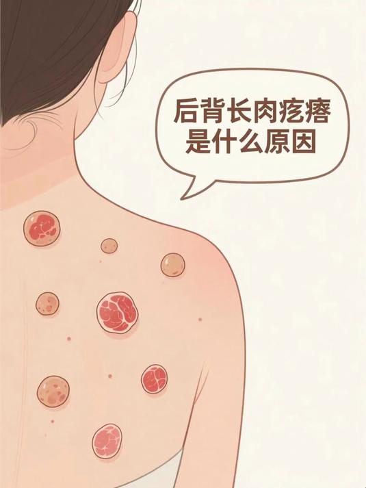 后背长肉疙瘩是什么原因