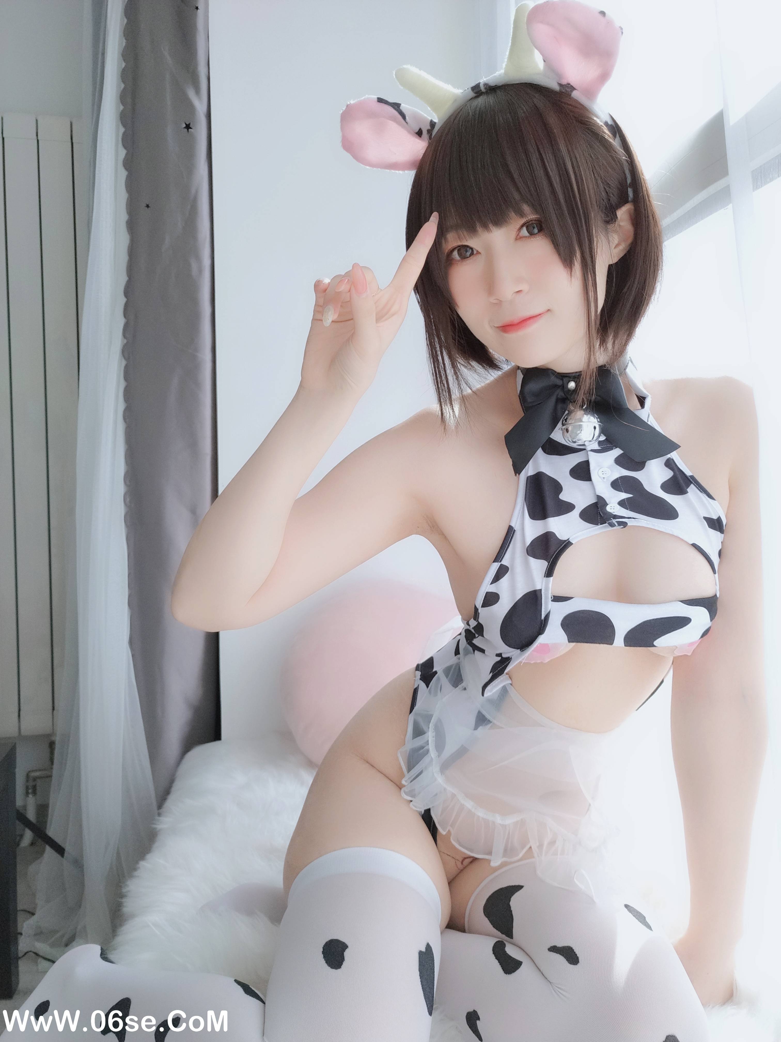 图片[16]-Coser小姐姐白银 NO.021 – 可爱奶牛[100P+3V544M]-六色网