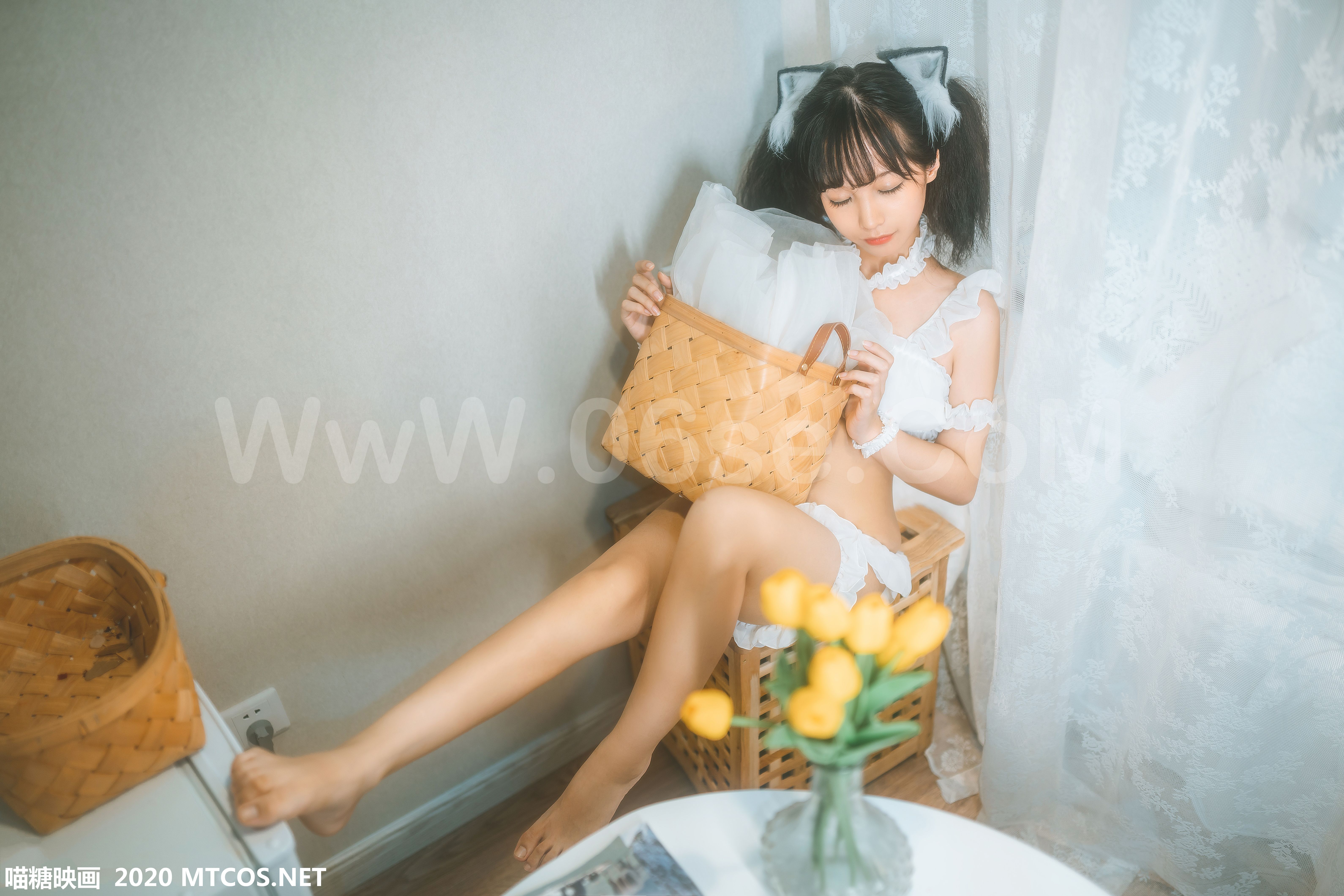 图片[22]-[MTCos] 喵糖映画 Vol.103 蠢沫沫 猫儿萝莉-六色网