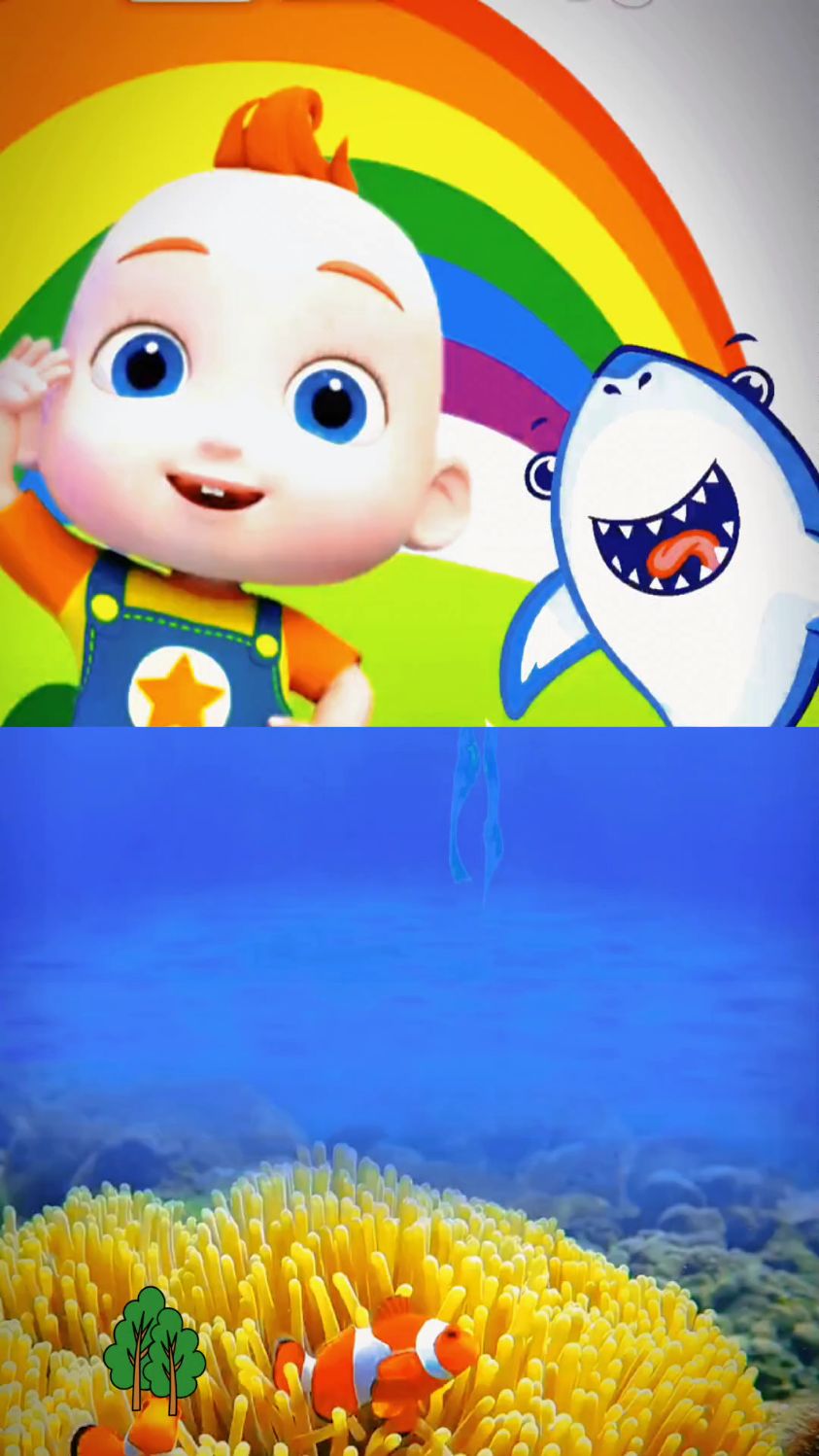 宝宝启蒙早教儿歌动画:鲨鱼宝宝 #启蒙早教 嘟嘟嘟 #儿童动画 #亲子 #育儿 #英语启蒙